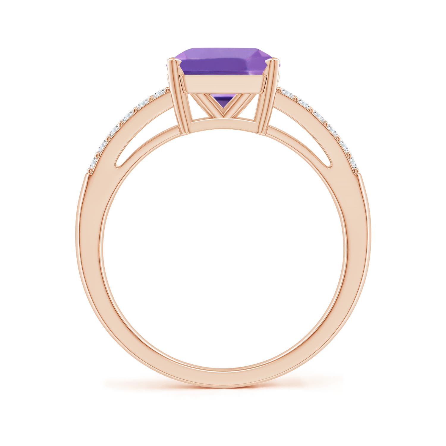 A - Amethyst / 2.24 CT / 14 KT Rose Gold