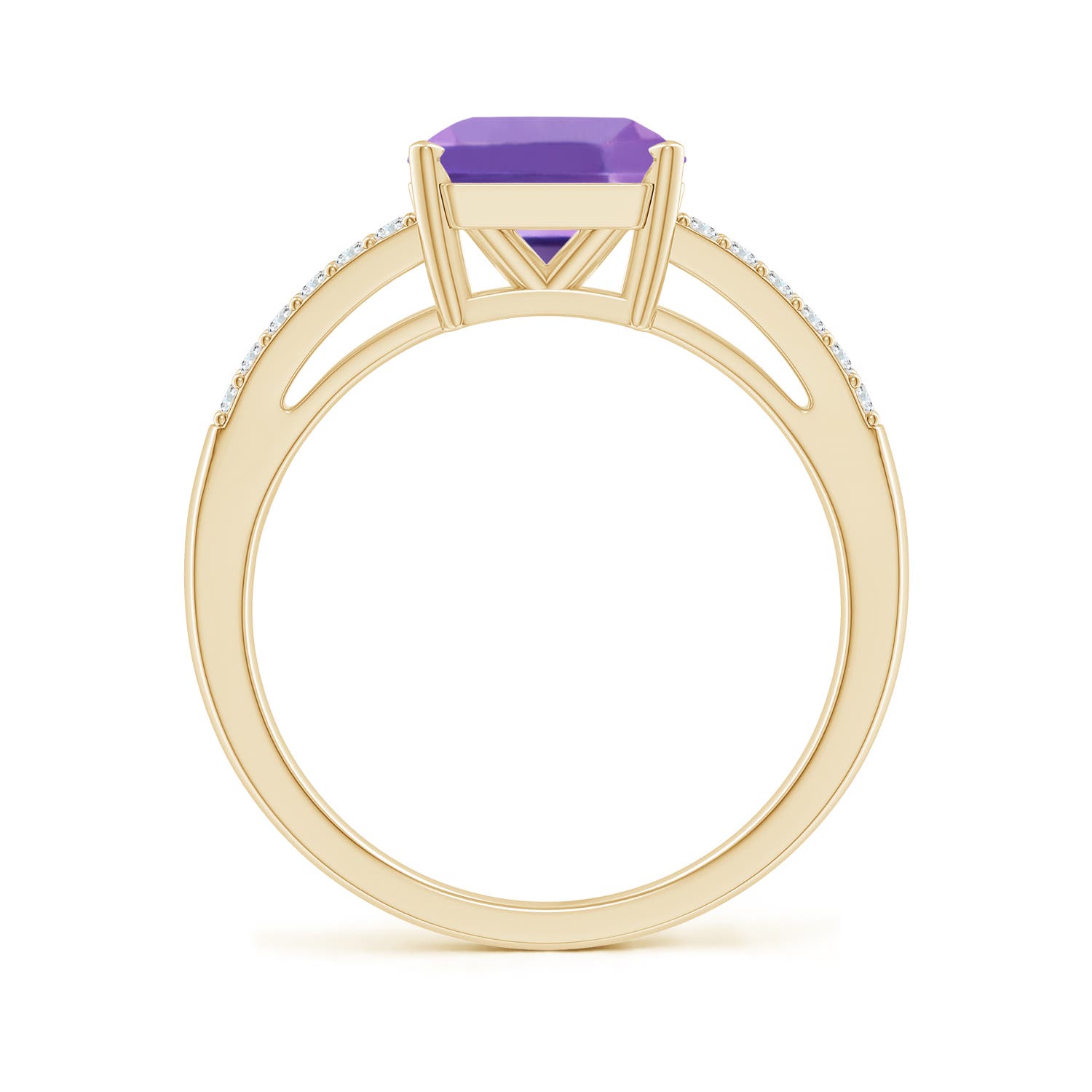 A - Amethyst / 2.24 CT / 14 KT Yellow Gold