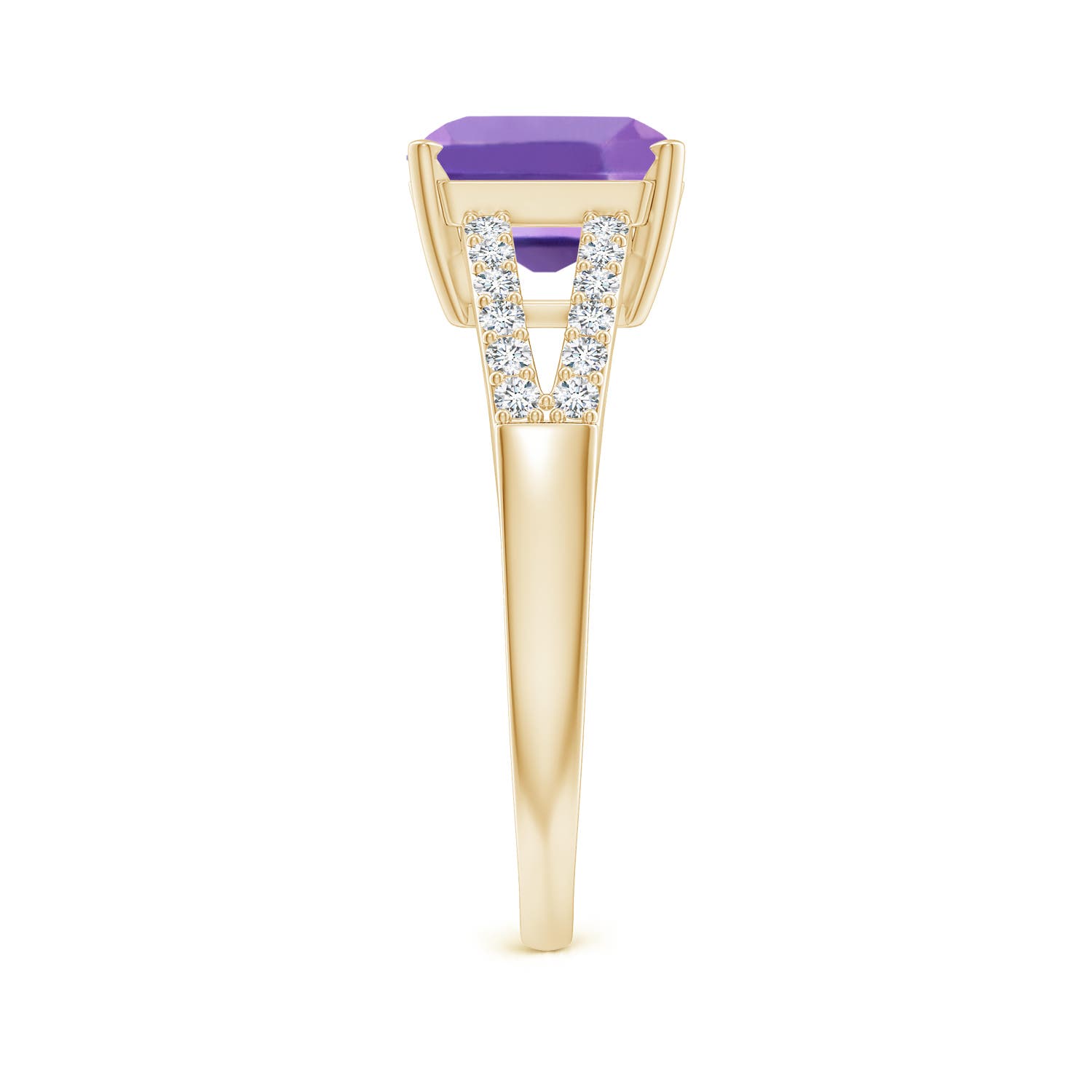 A - Amethyst / 2.24 CT / 14 KT Yellow Gold