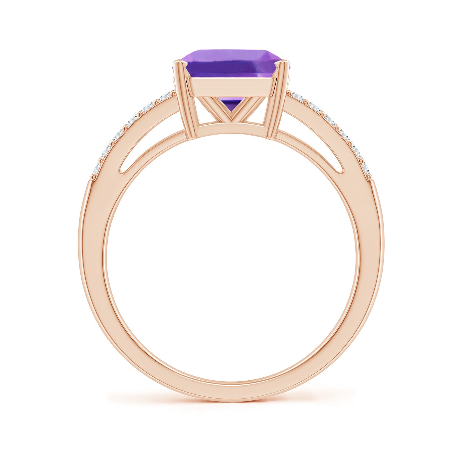 AA - Amethyst / 2.24 CT / 14 KT Rose Gold