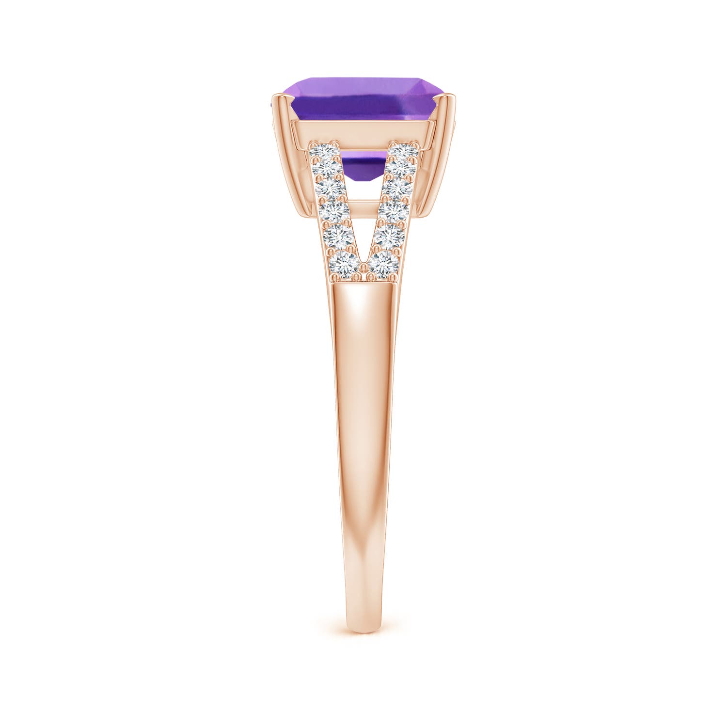 AA - Amethyst / 2.24 CT / 14 KT Rose Gold