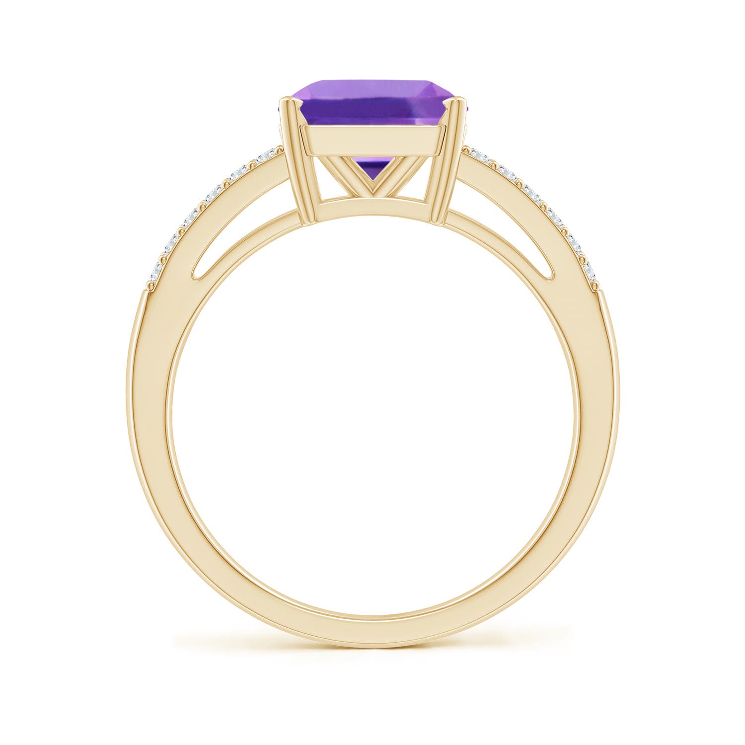 AA - Amethyst / 2.24 CT / 14 KT Yellow Gold