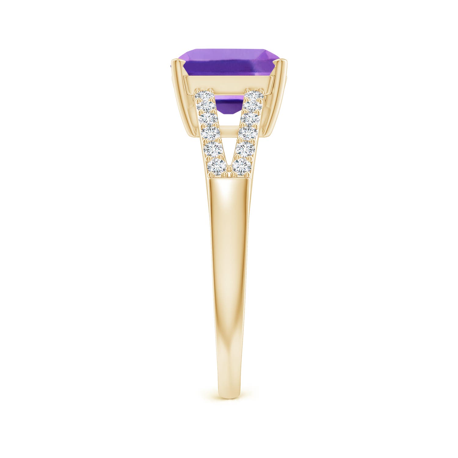 AA - Amethyst / 2.24 CT / 14 KT Yellow Gold