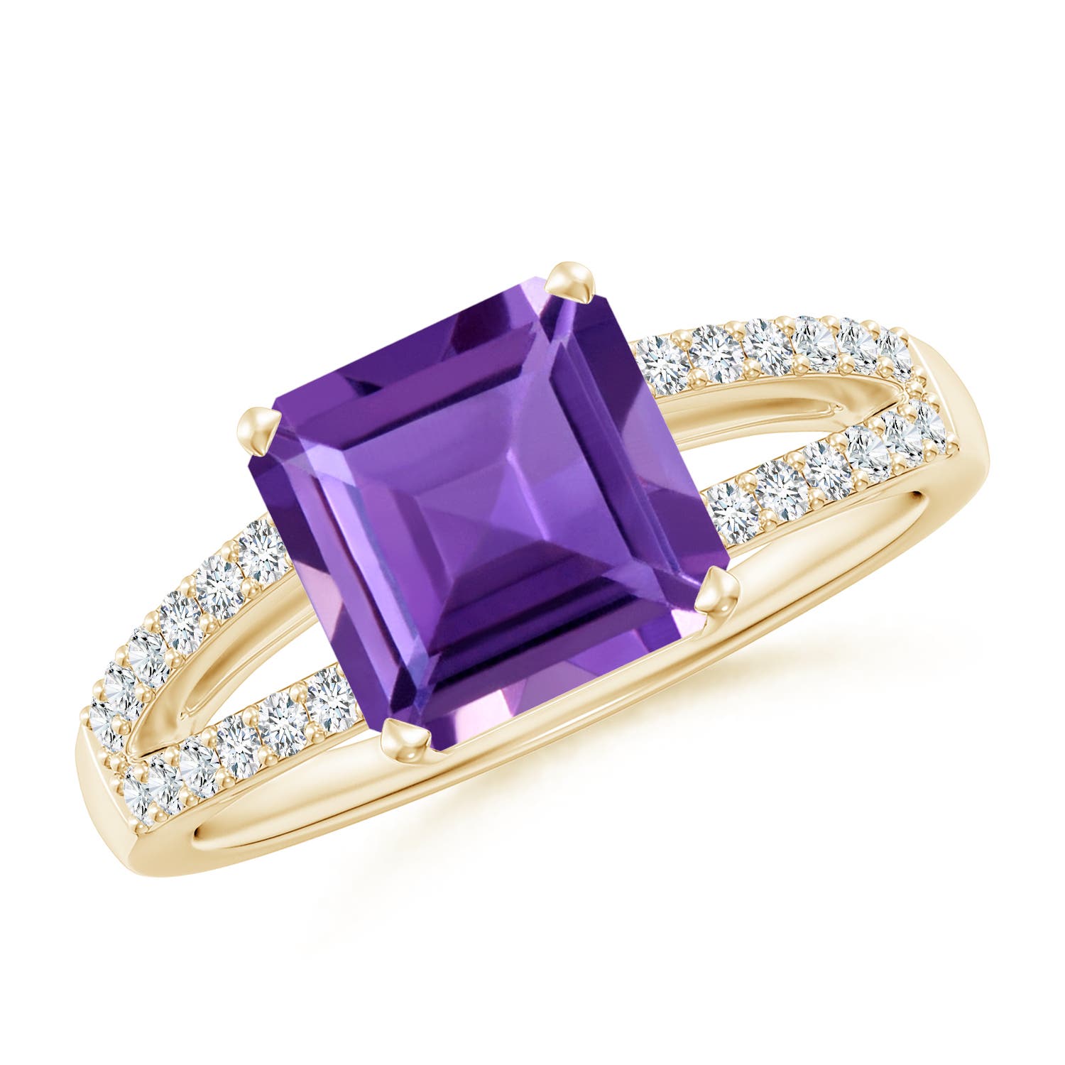 AAA - Amethyst / 2.24 CT / 14 KT Yellow Gold