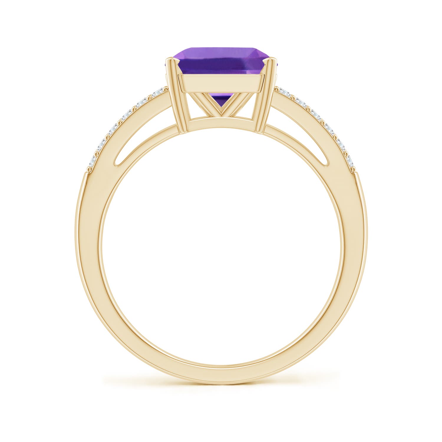 AAA - Amethyst / 2.24 CT / 14 KT Yellow Gold