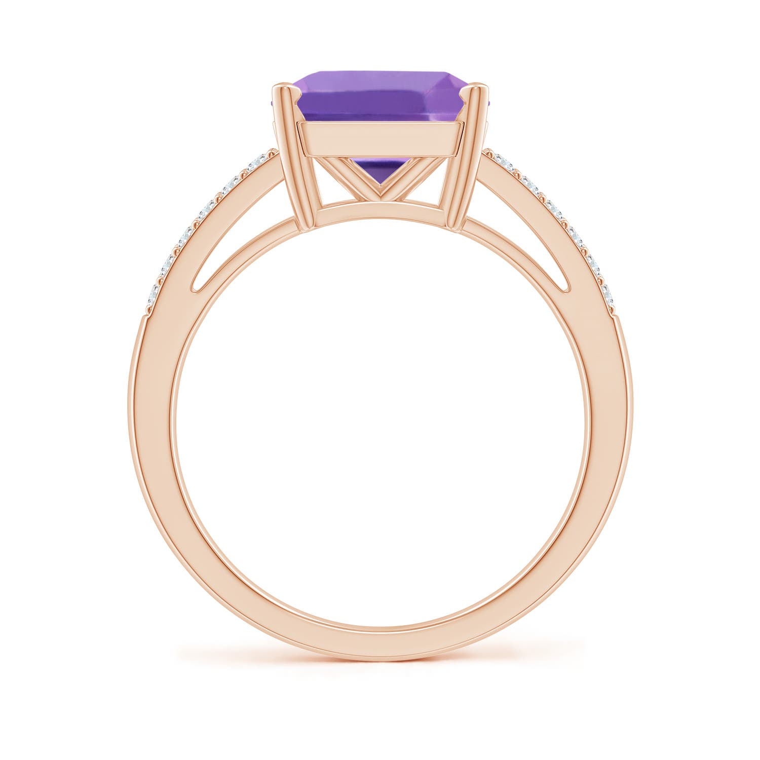 A - Amethyst / 3.04 CT / 14 KT Rose Gold