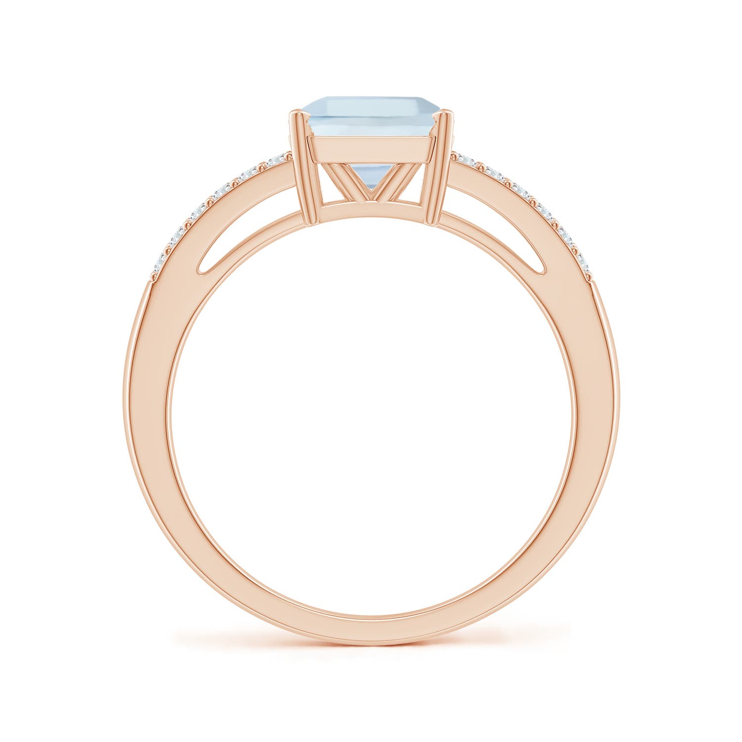 A - Aquamarine / 1.59 CT / 14 KT Rose Gold