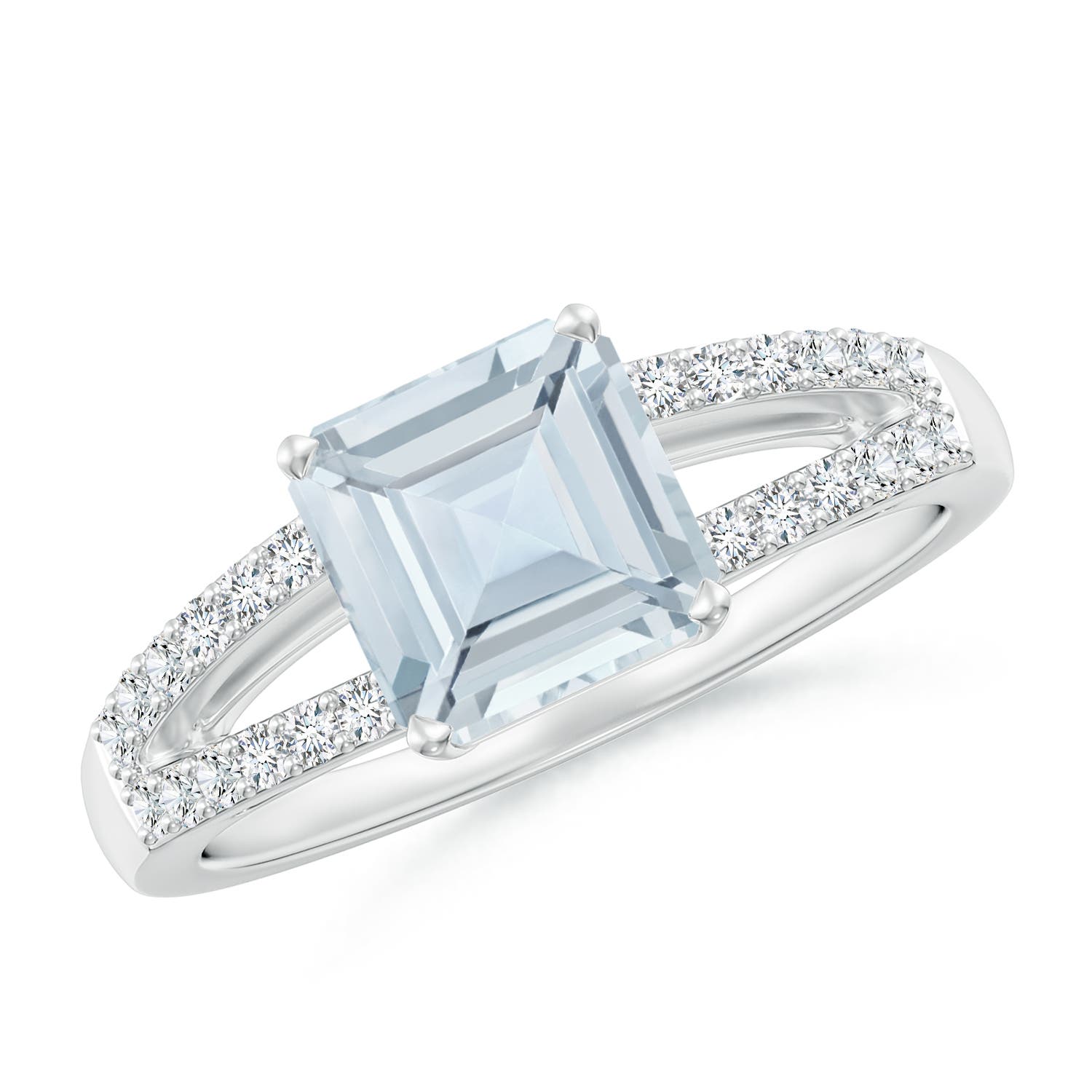 A - Aquamarine / 1.59 CT / 14 KT White Gold