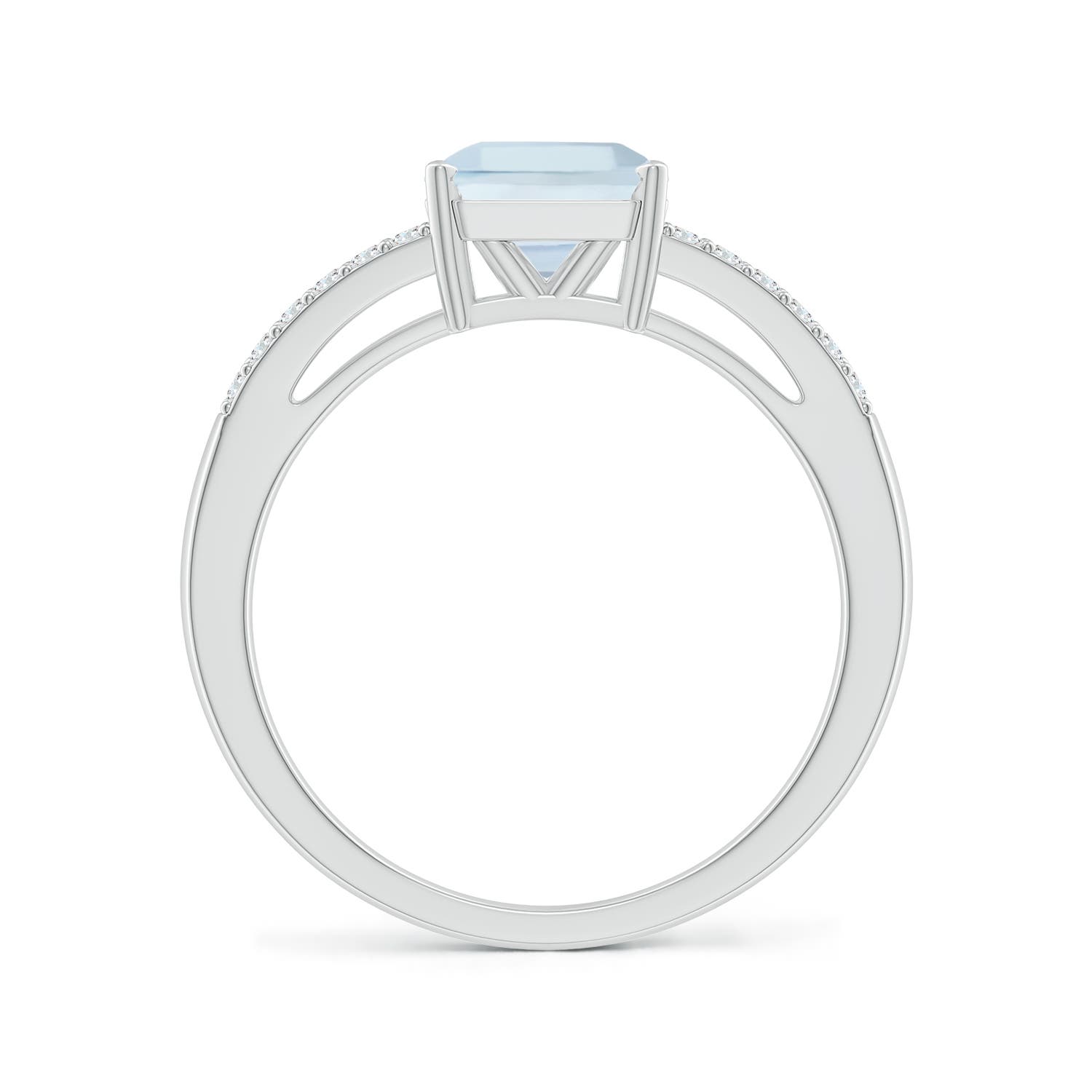 A - Aquamarine / 1.59 CT / 14 KT White Gold