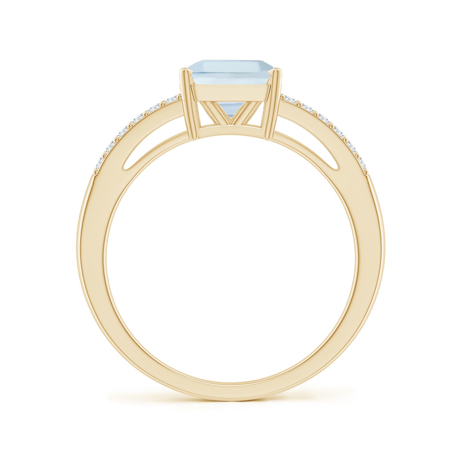 A - Aquamarine / 1.59 CT / 14 KT Yellow Gold