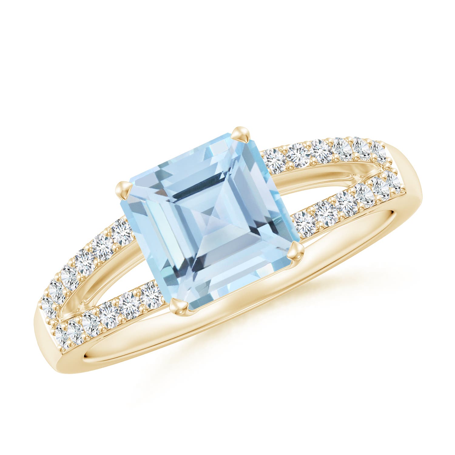 AAA - Aquamarine / 1.59 CT / 14 KT Yellow Gold