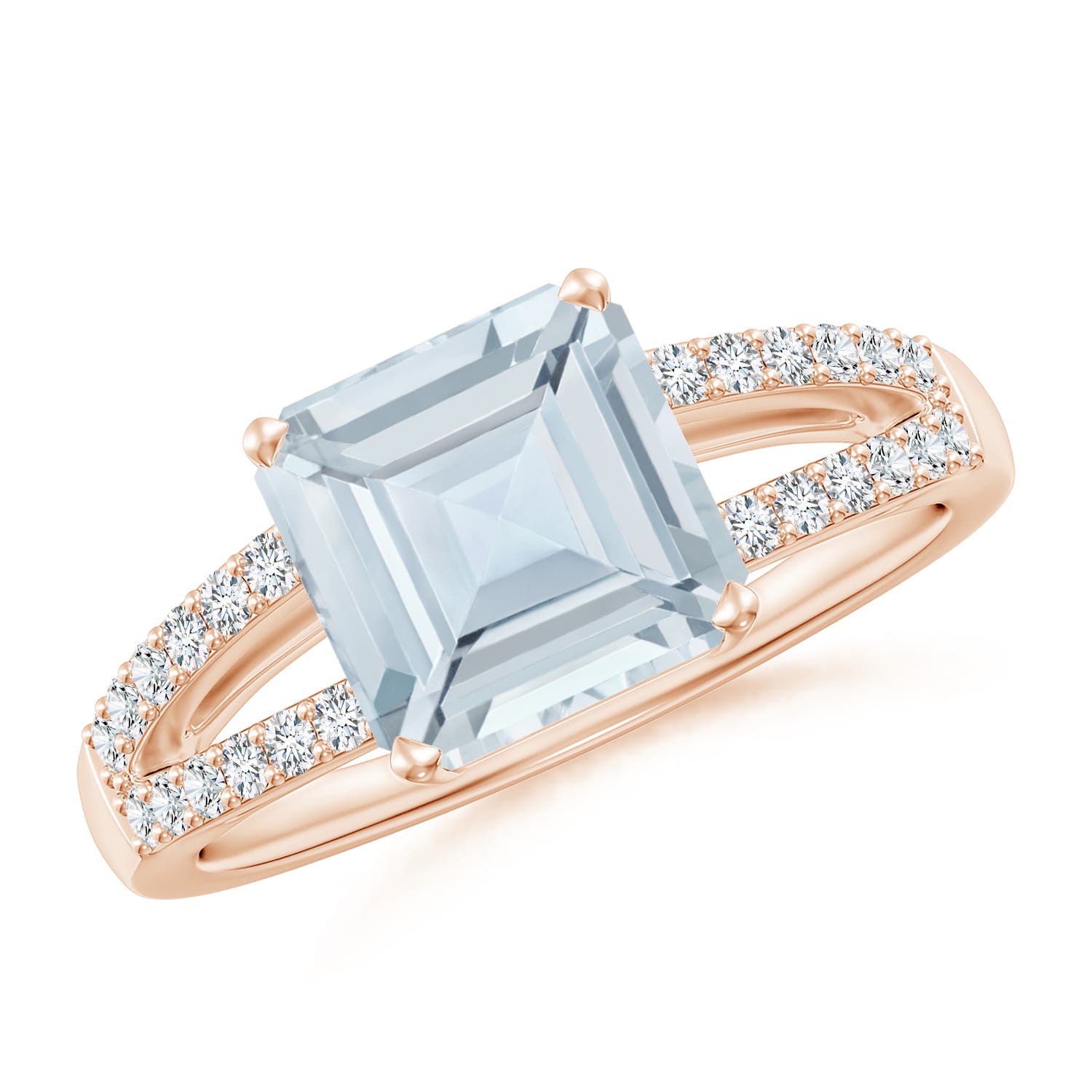 A - Aquamarine / 2.24 CT / 14 KT Rose Gold