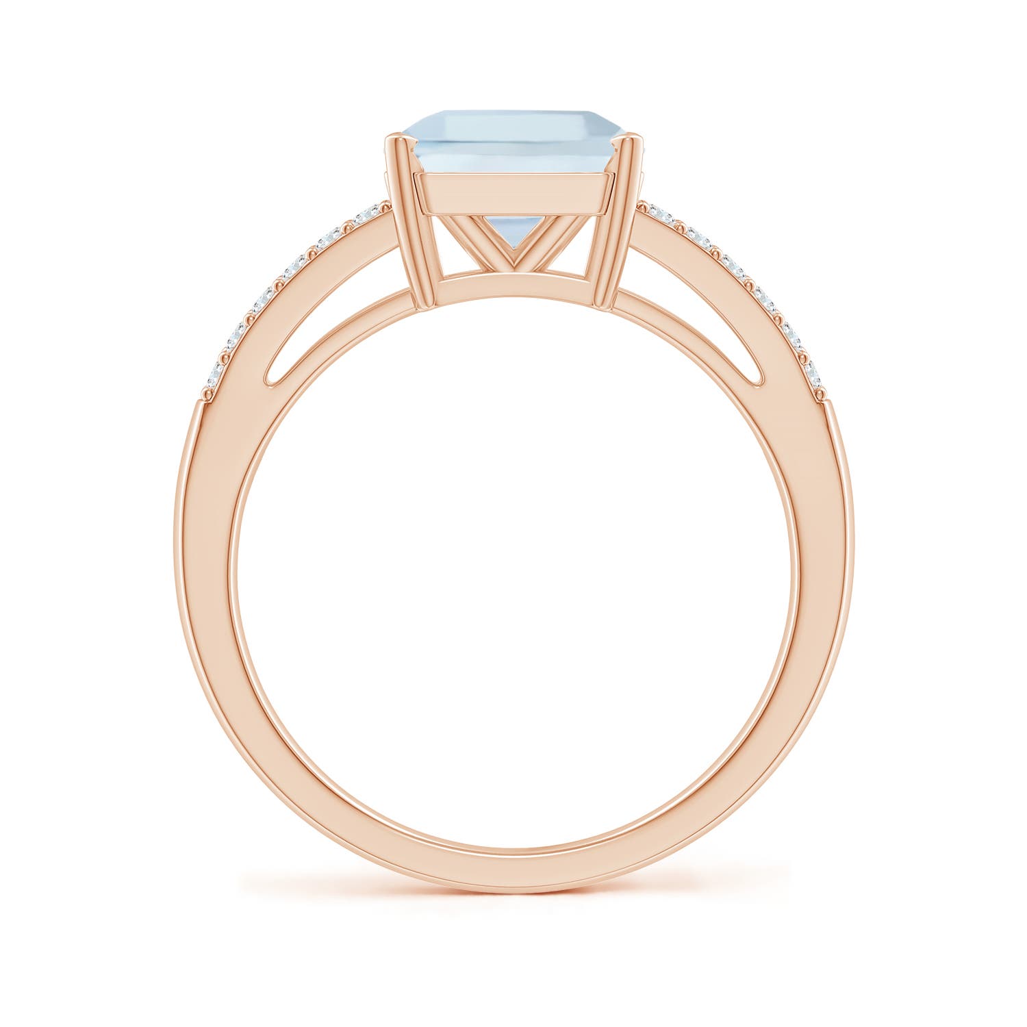 A - Aquamarine / 2.24 CT / 14 KT Rose Gold