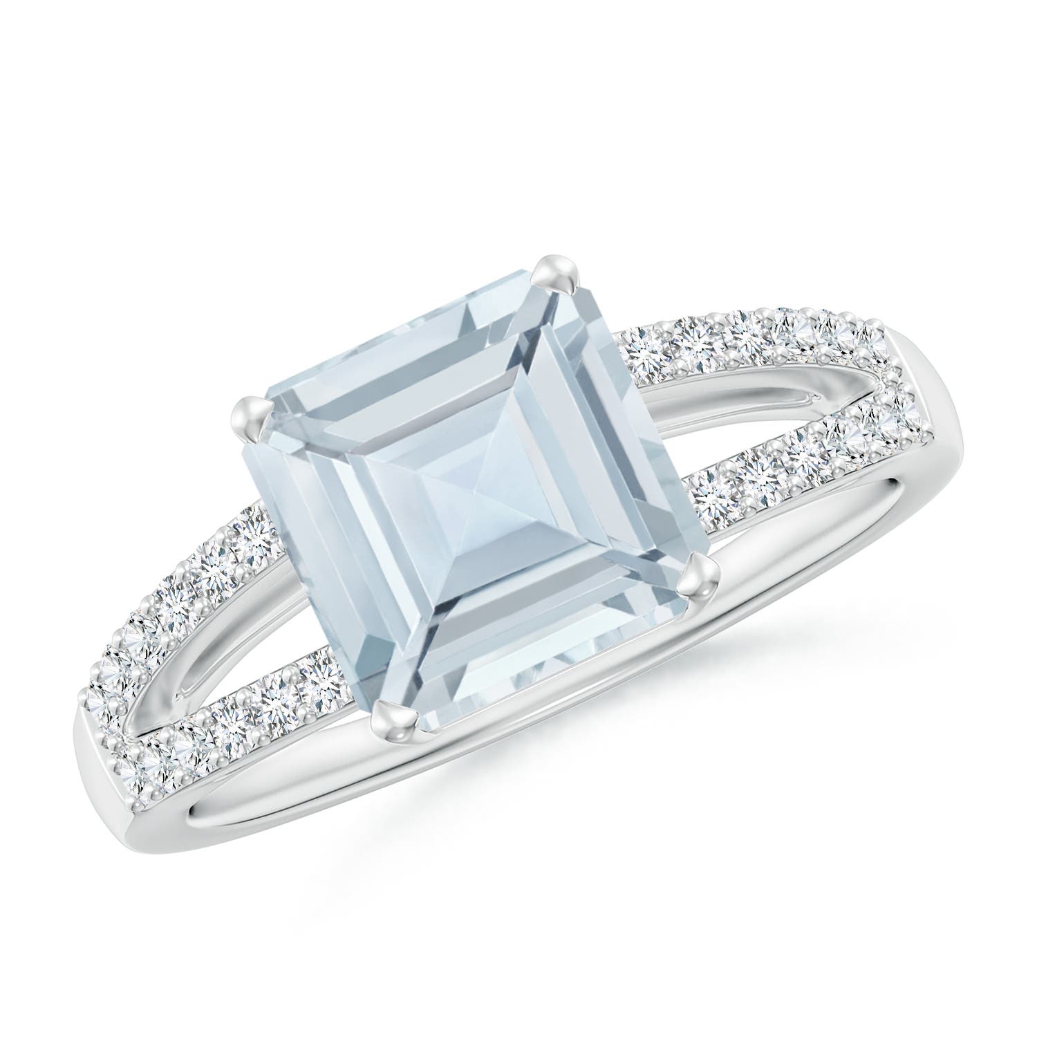 A - Aquamarine / 2.24 CT / 14 KT White Gold