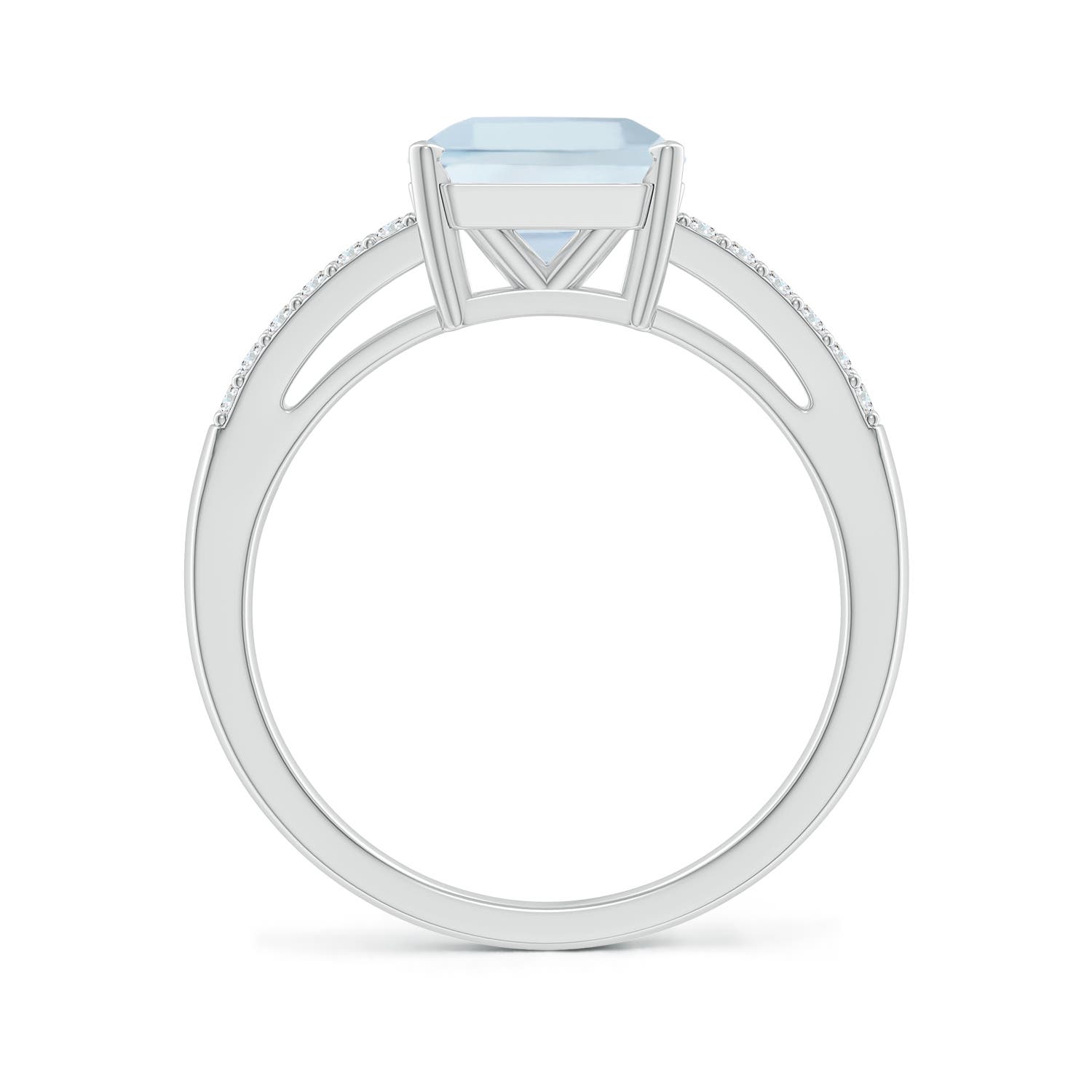 A - Aquamarine / 2.24 CT / 14 KT White Gold