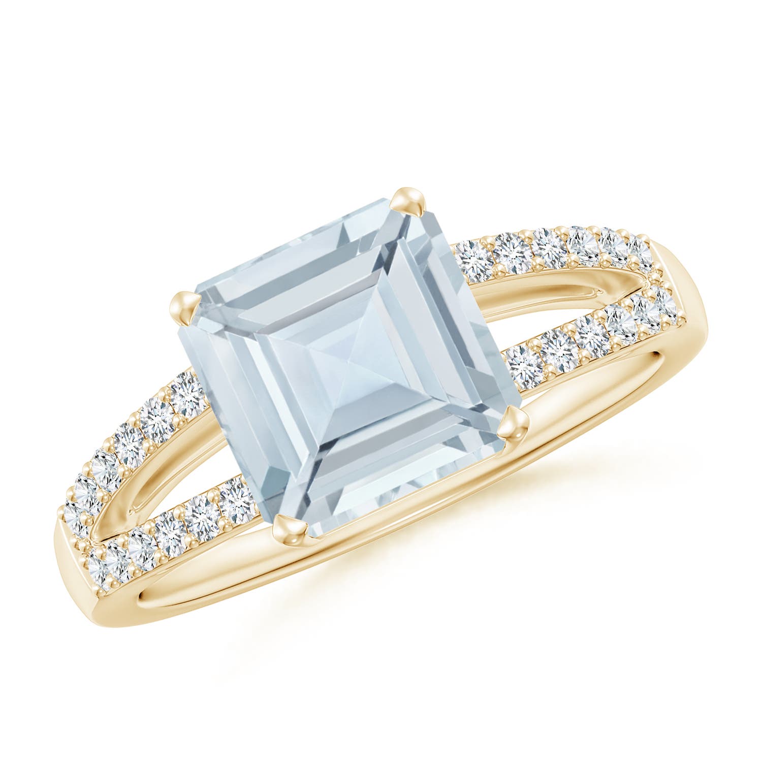 A - Aquamarine / 2.24 CT / 14 KT Yellow Gold