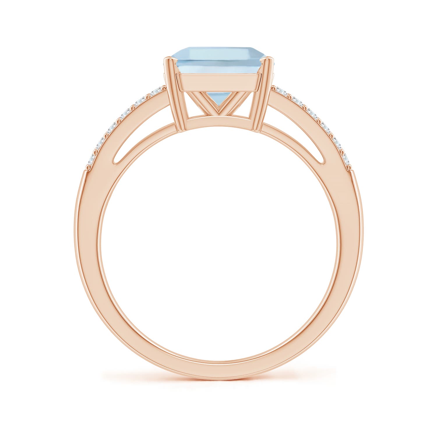 AA - Aquamarine / 2.24 CT / 14 KT Rose Gold