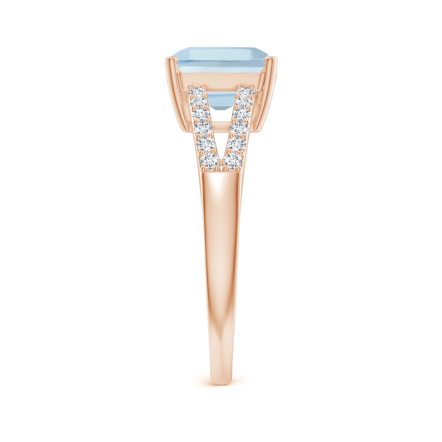 AA - Aquamarine / 2.24 CT / 14 KT Rose Gold