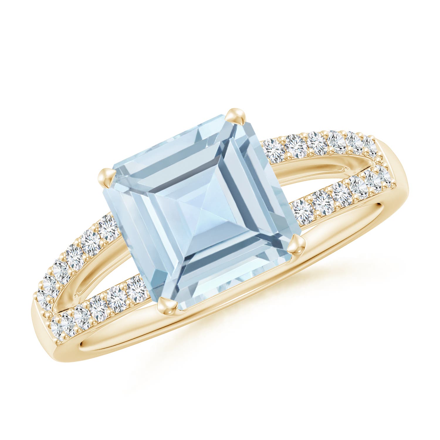 AA - Aquamarine / 2.24 CT / 14 KT Yellow Gold