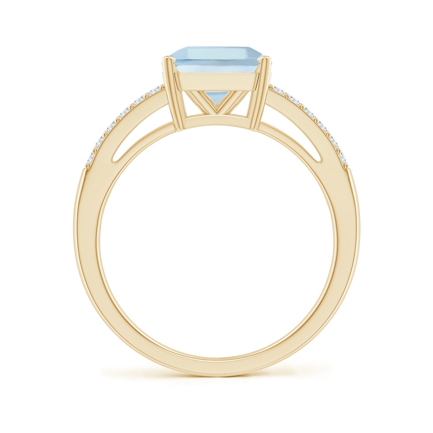 AA - Aquamarine / 2.24 CT / 14 KT Yellow Gold