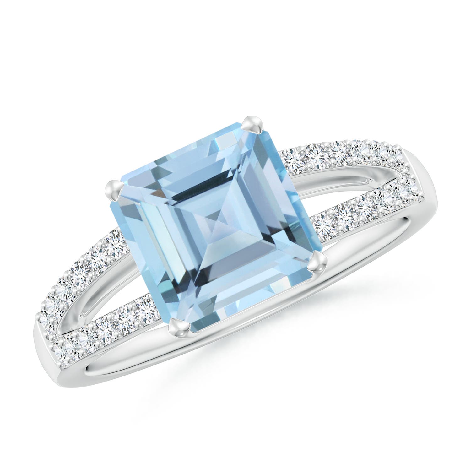 AAAA - Aquamarine / 2.24 CT / 14 KT White Gold