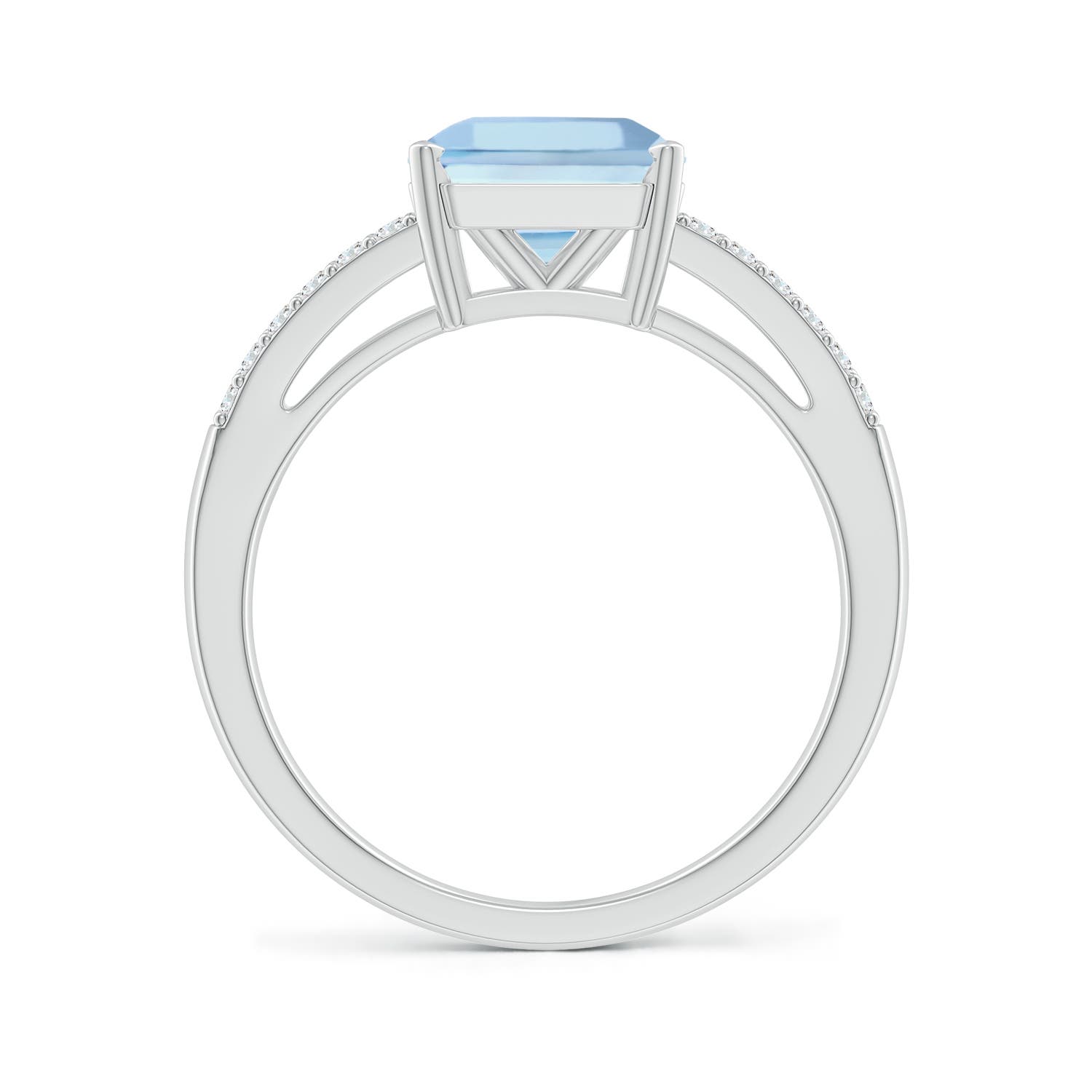 AAAA - Aquamarine / 2.24 CT / 14 KT White Gold