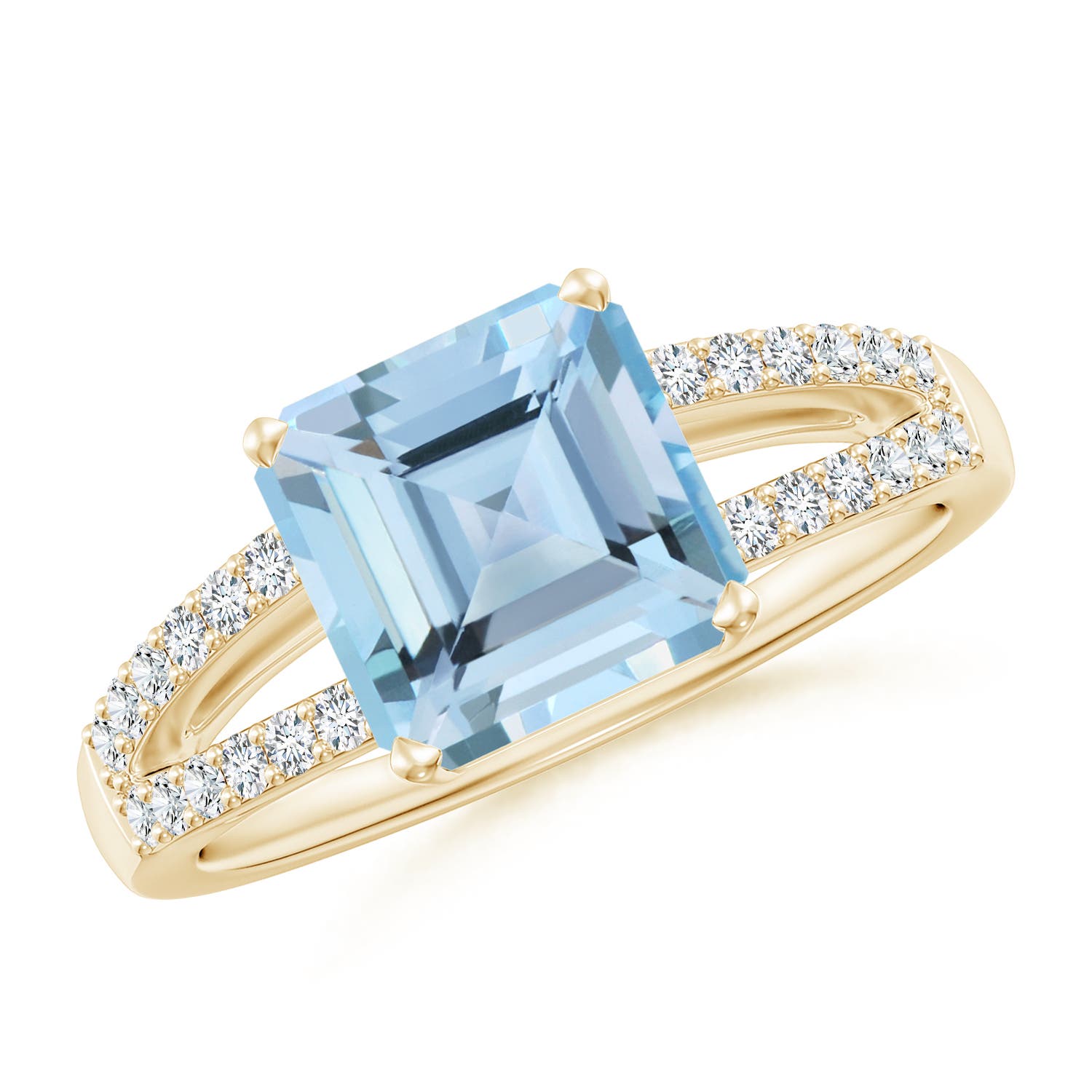 AAAA - Aquamarine / 2.24 CT / 14 KT Yellow Gold