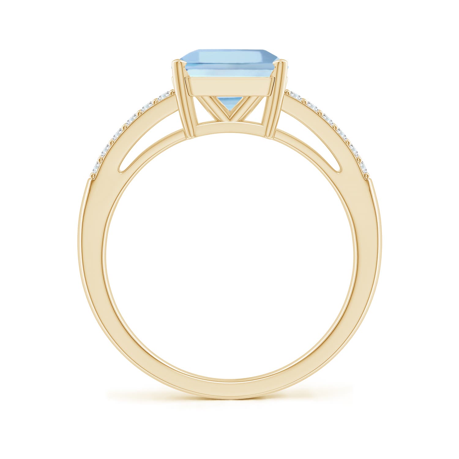 AAAA - Aquamarine / 2.24 CT / 14 KT Yellow Gold