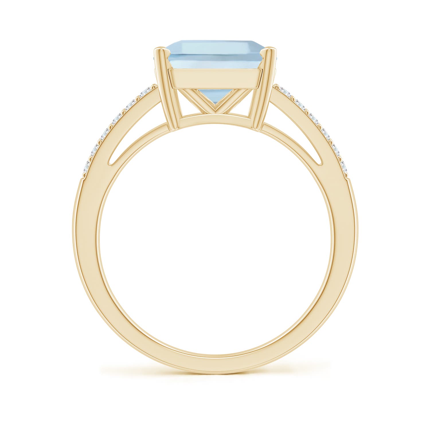 AA - Aquamarine / 3.04 CT / 14 KT Yellow Gold