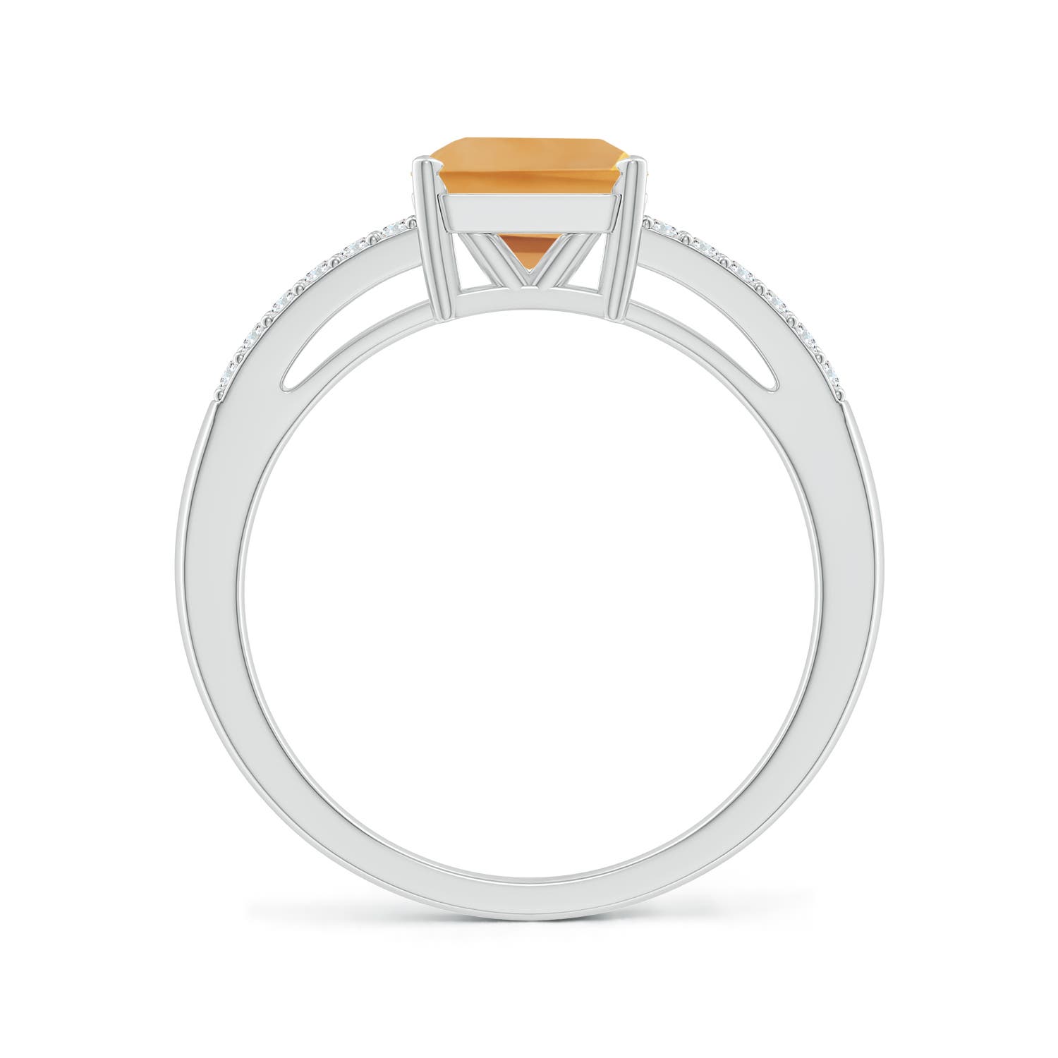 A - Citrine / 1.84 CT / 14 KT White Gold