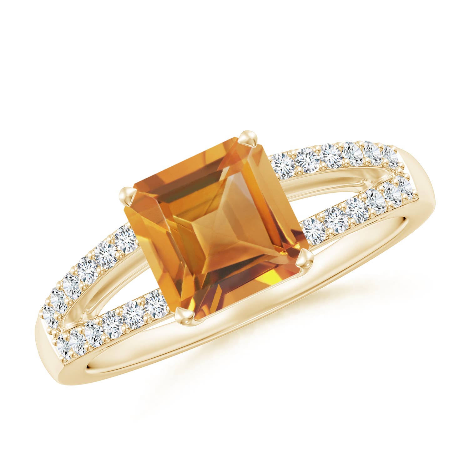 AA - Citrine / 1.84 CT / 14 KT Yellow Gold