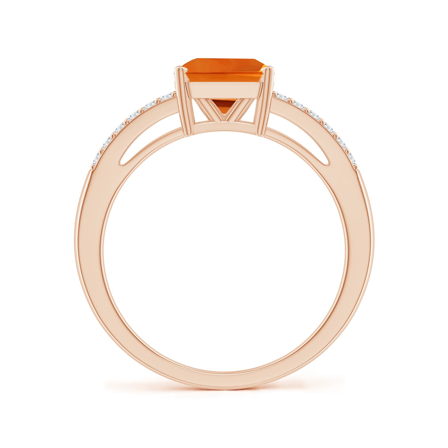 AAAA - Citrine / 1.84 CT / 14 KT Rose Gold