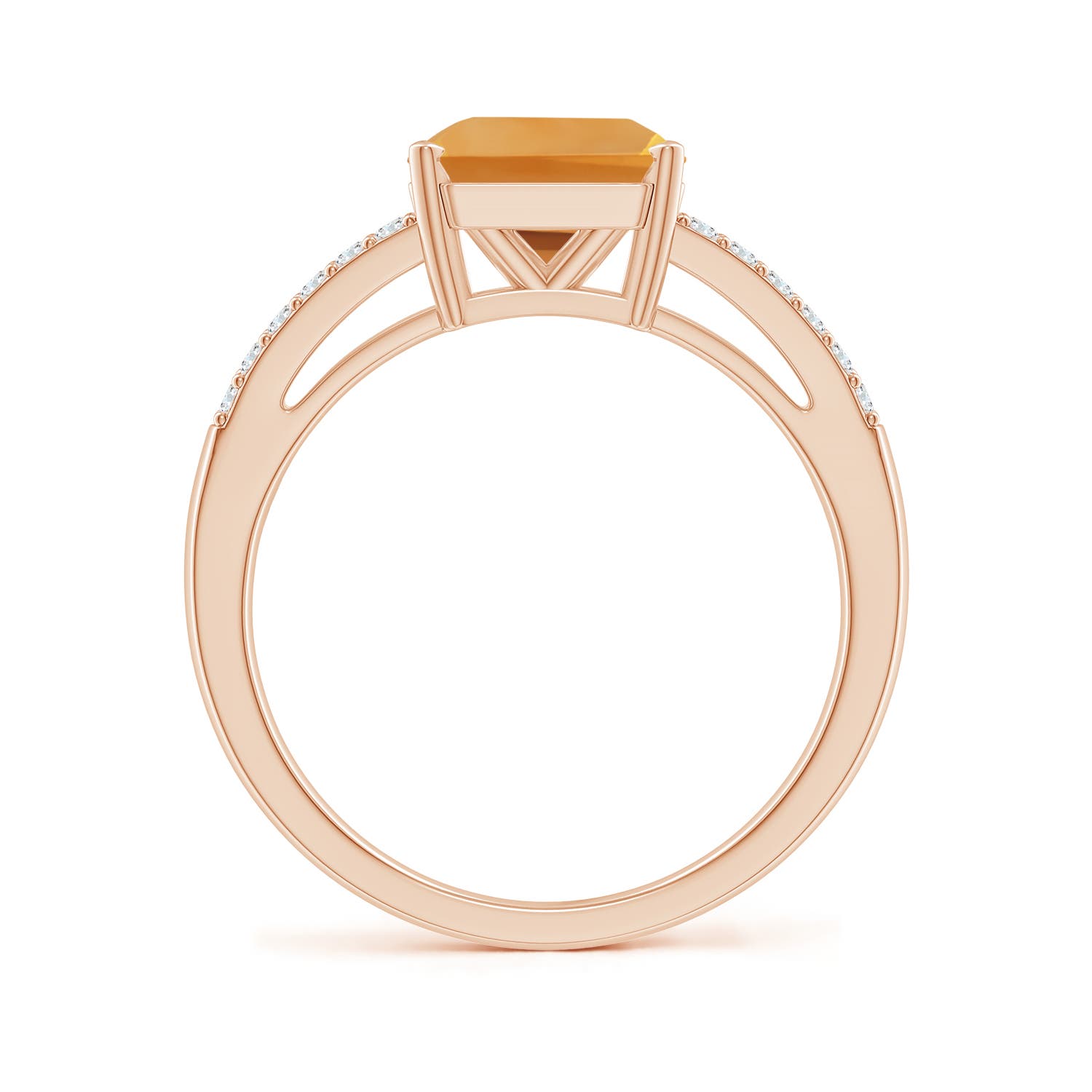 AA - Citrine / 2.14 CT / 14 KT Rose Gold