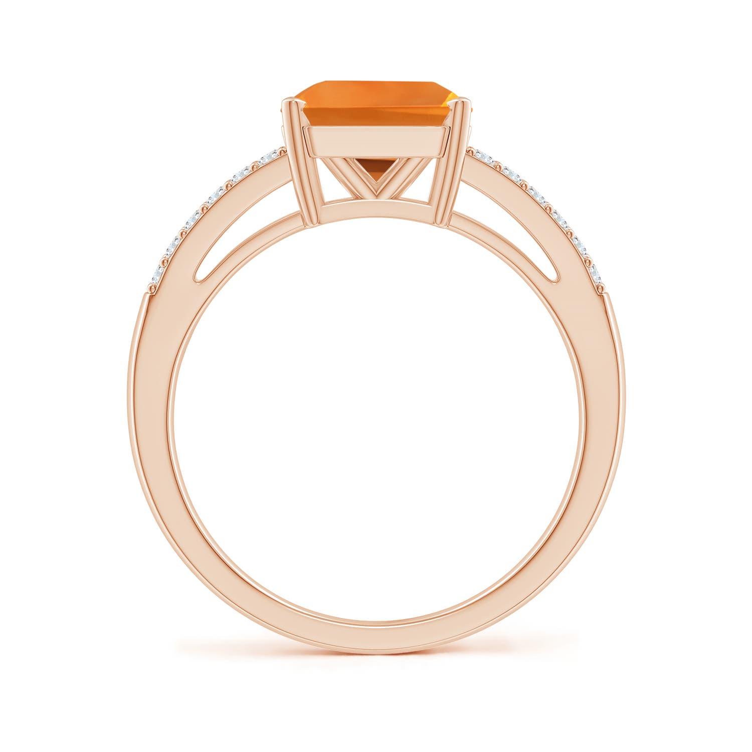 AAA - Citrine / 2.14 CT / 14 KT Rose Gold