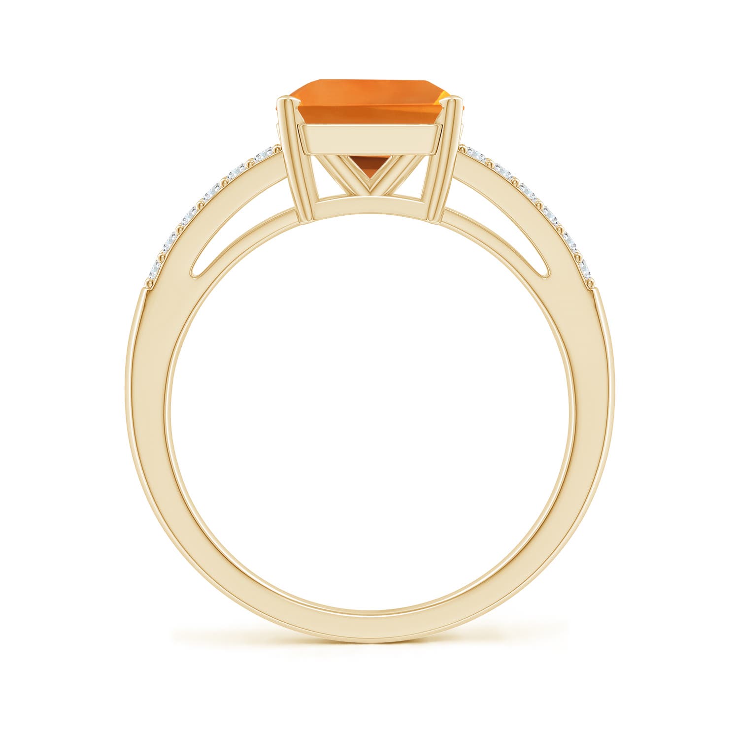 AAA - Citrine / 2.14 CT / 14 KT Yellow Gold