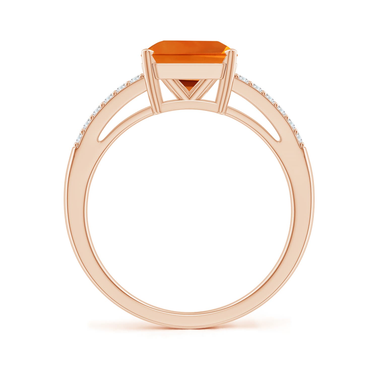 AAAA - Citrine / 2.14 CT / 14 KT Rose Gold