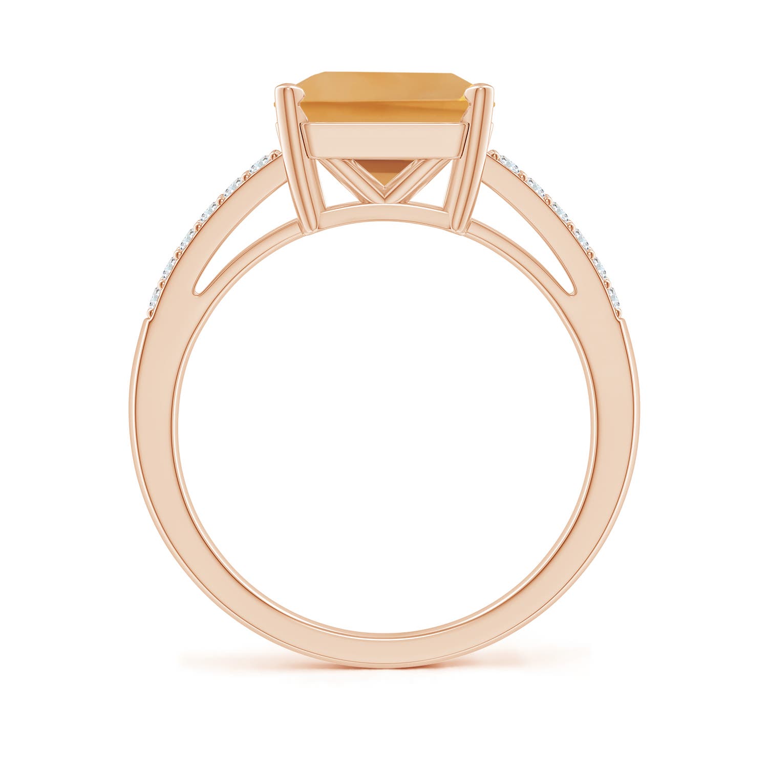 A - Citrine / 3.49 CT / 14 KT Rose Gold