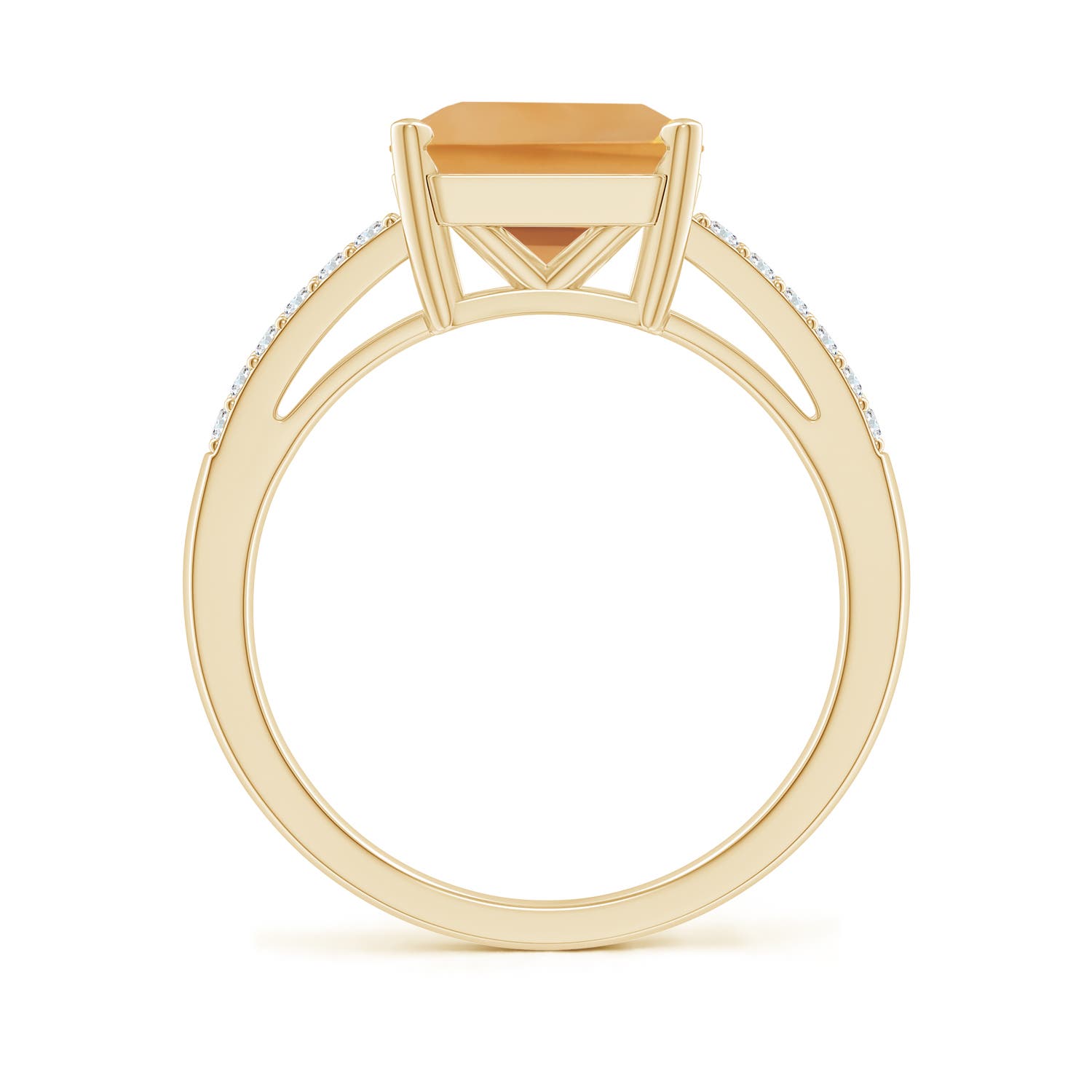 A - Citrine / 3.49 CT / 14 KT Yellow Gold