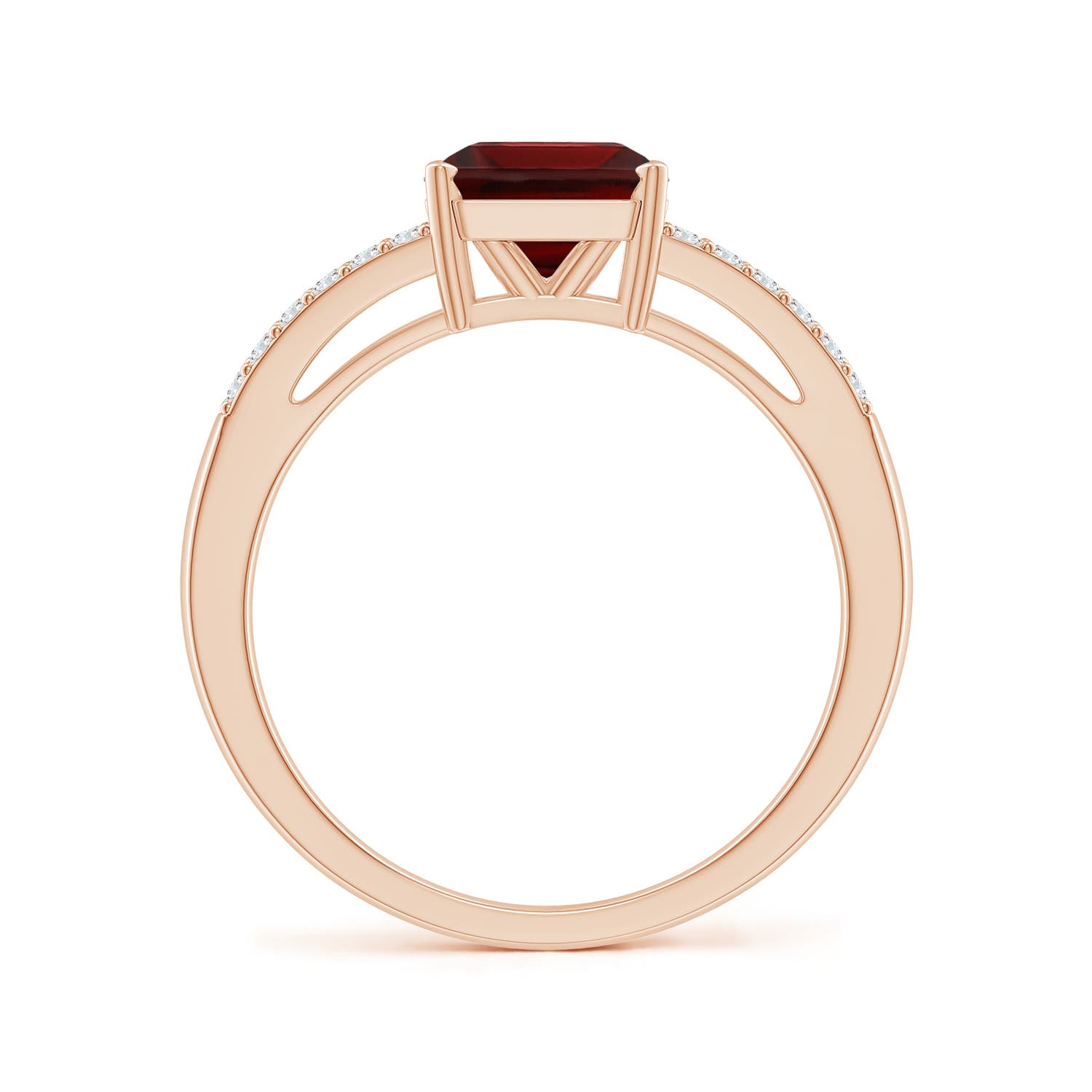 AA - Garnet / 2.14 CT / 14 KT Rose Gold