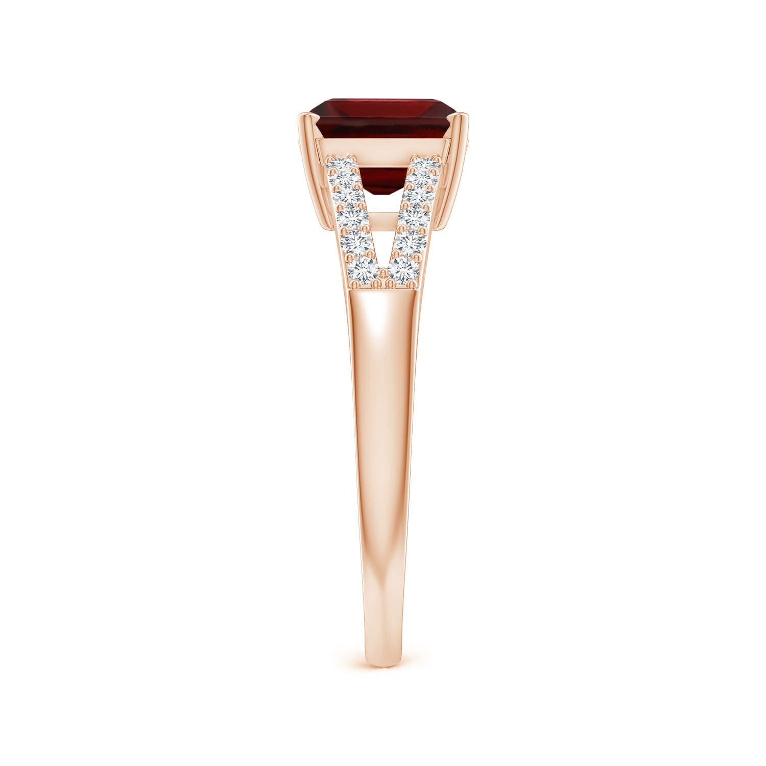 AA - Garnet / 2.14 CT / 14 KT Rose Gold