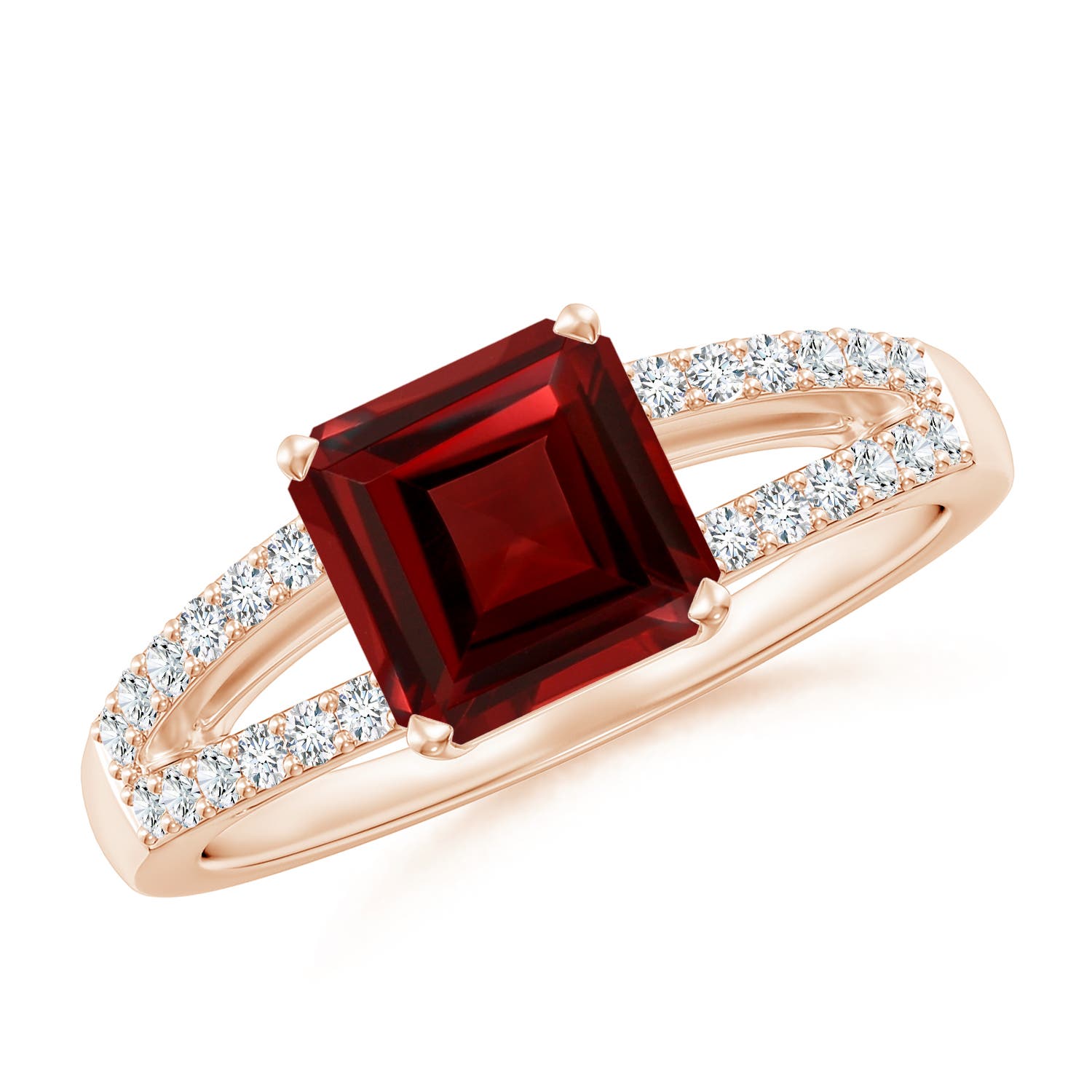 AAA - Garnet / 2.14 CT / 14 KT Rose Gold