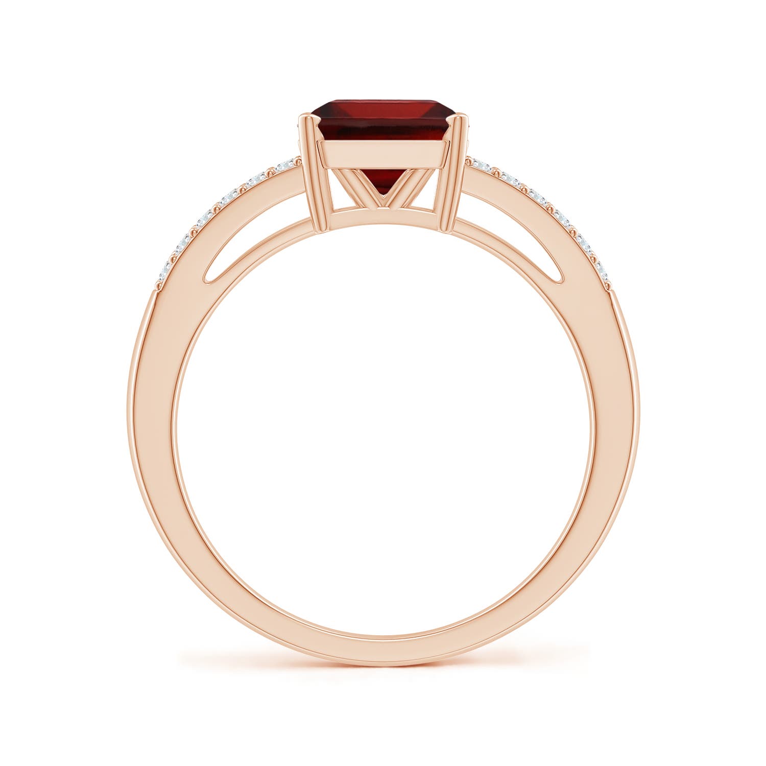 AAA - Garnet / 2.14 CT / 14 KT Rose Gold