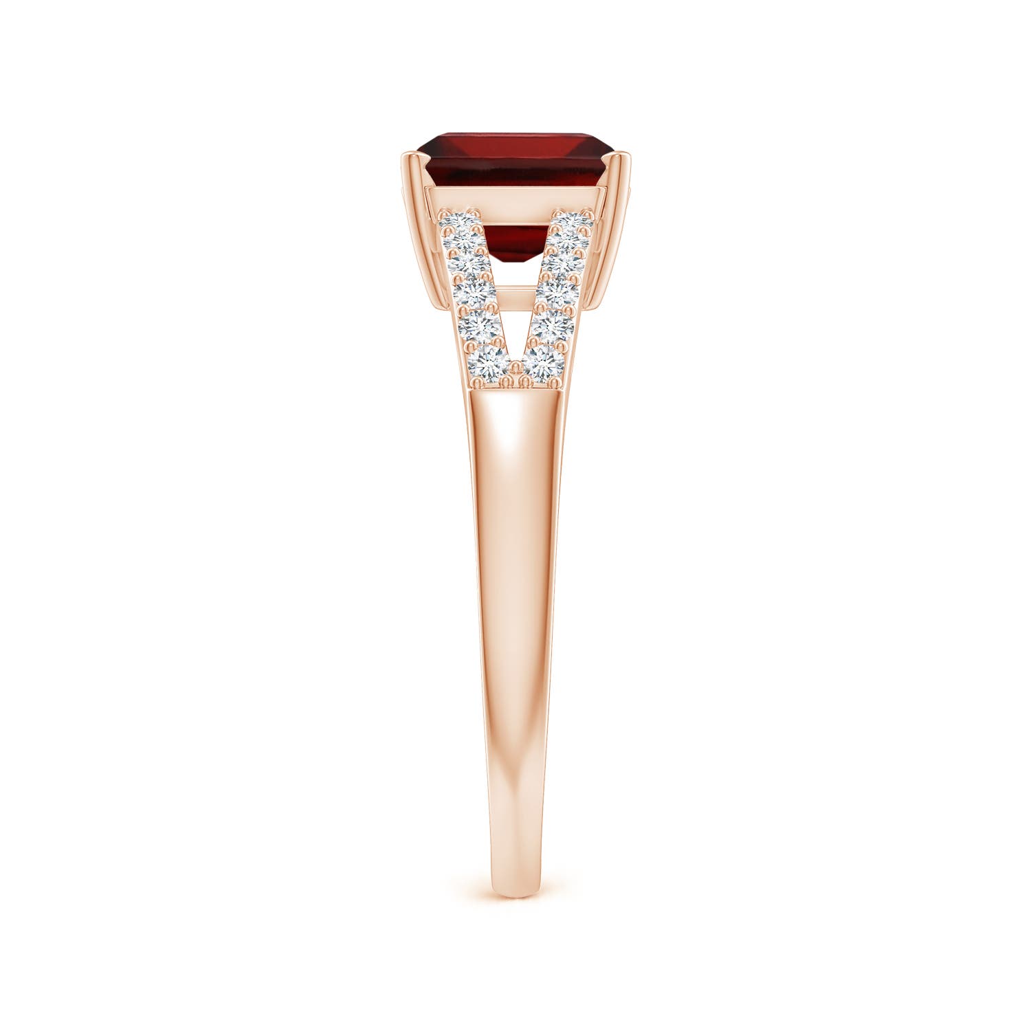 AAA - Garnet / 2.14 CT / 14 KT Rose Gold