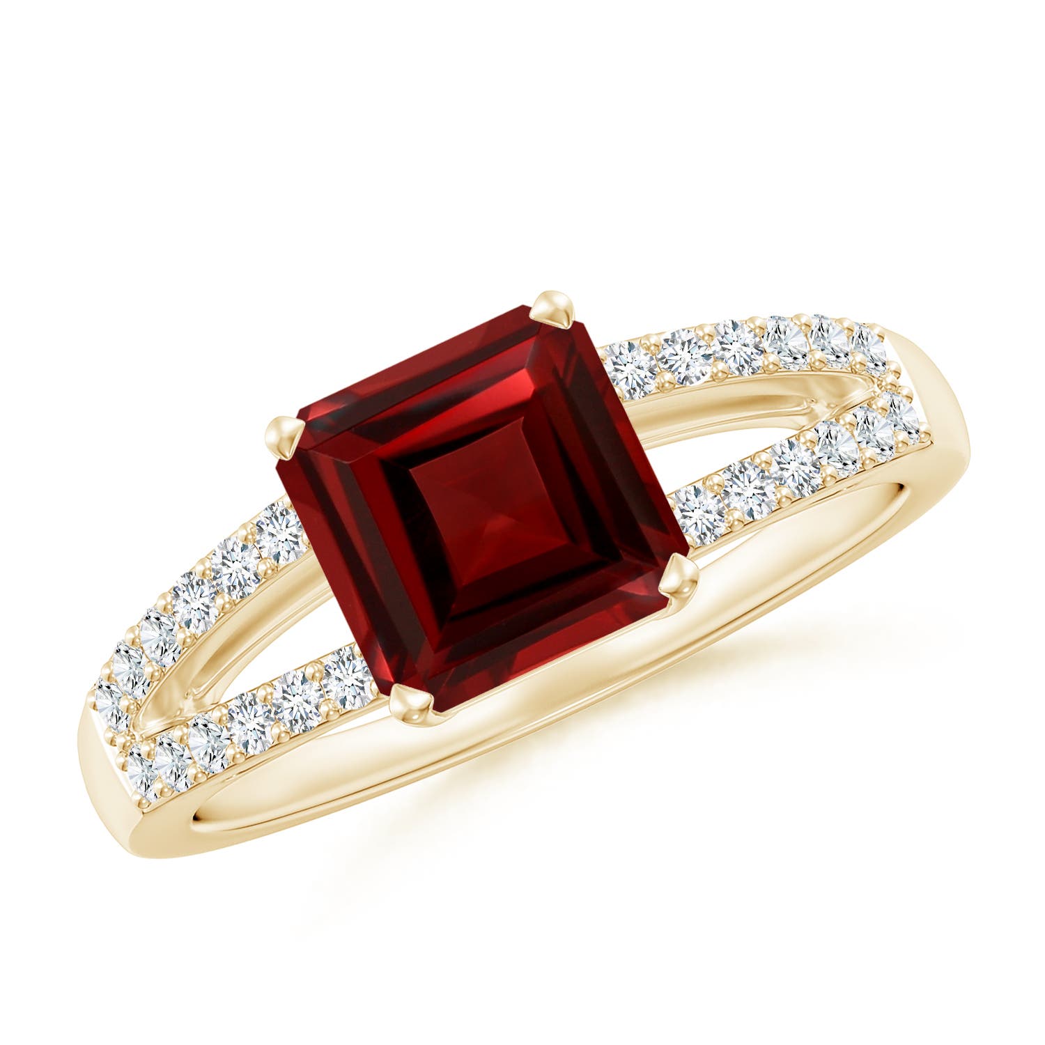 AAA - Garnet / 2.14 CT / 14 KT Yellow Gold