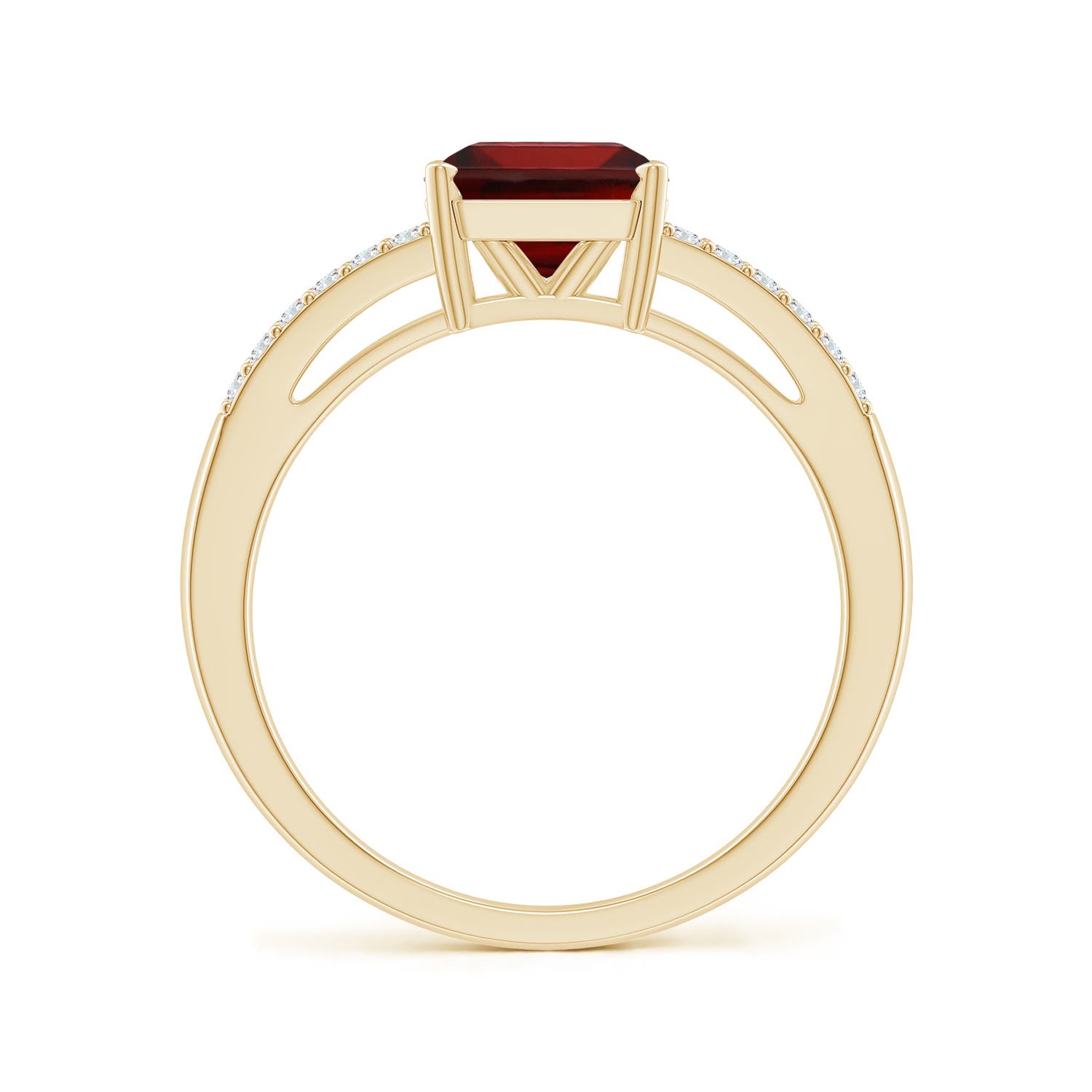 AAA - Garnet / 2.14 CT / 14 KT Yellow Gold