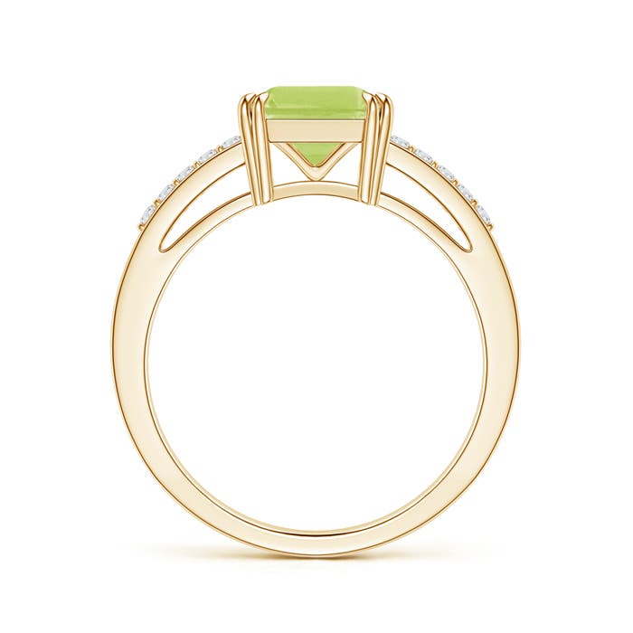 A - Peridot / 1.54 CT / 14 KT Yellow Gold