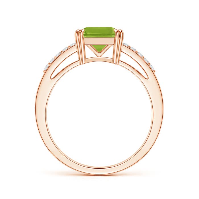 AAA - Peridot / 1.54 CT / 14 KT Rose Gold