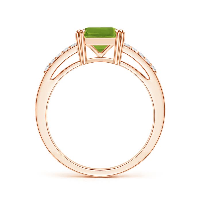 AAAA - Peridot / 1.54 CT / 14 KT Rose Gold