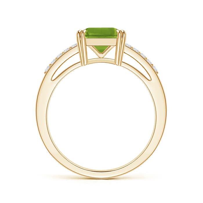 AAAA - Peridot / 1.54 CT / 14 KT Yellow Gold