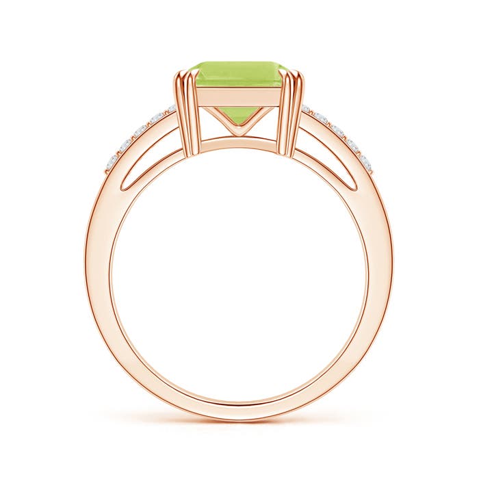 A - Peridot / 2.24 CT / 14 KT Rose Gold